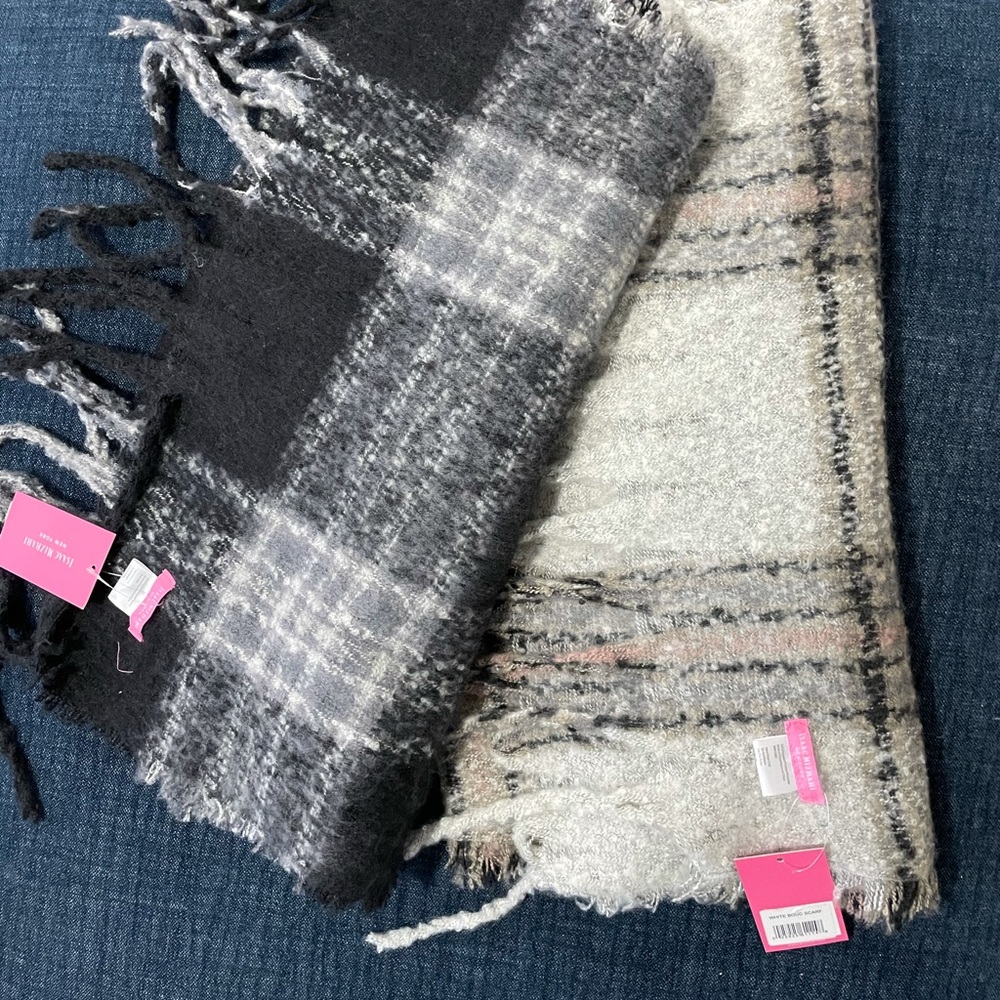 NWT- Two Isaac Mizrahi scarves